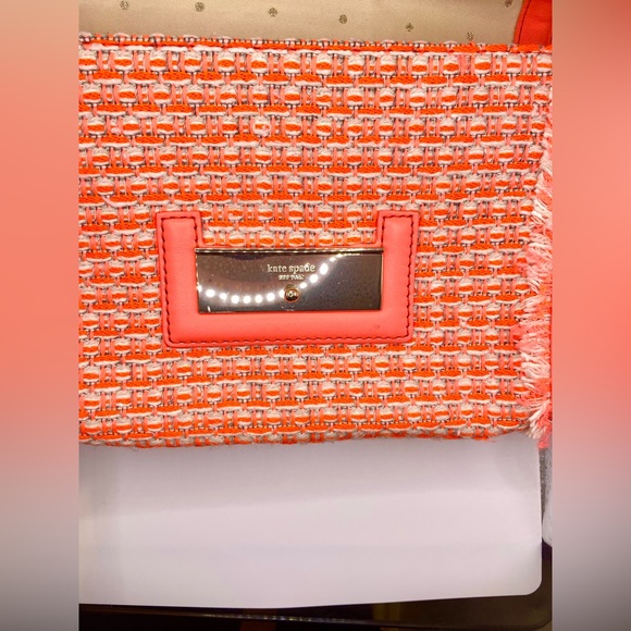 KATE SPADE *RARE* Caroll Park Tweed Scarlette Shoulder Bag - Picture 8 of 12